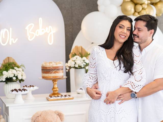 Chá Revelação de Chá revelação Barbara e Athamai