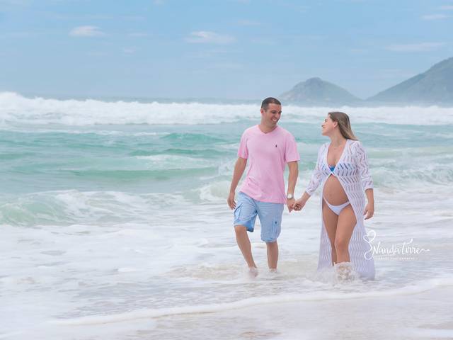 Gestante de Ensaio gestante externo: Raquel e Rodrigo esperando por Larissa