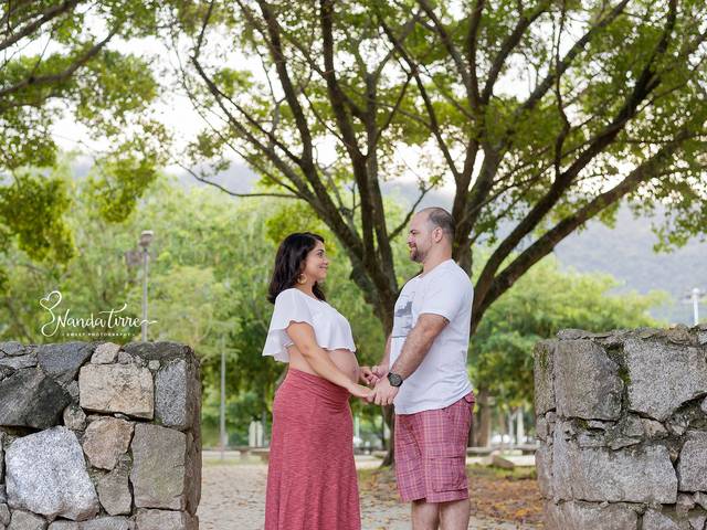 Gestante de Ensaio gestante externo: à espera de Milena - Laune e Ricardo