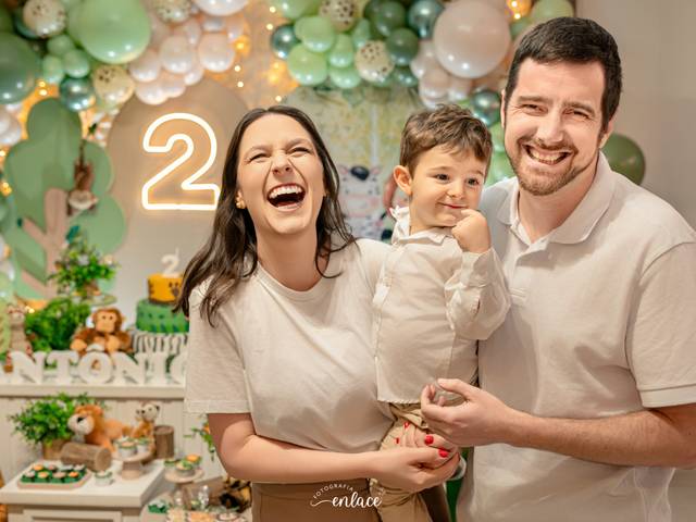 Aniversário de Festa de 2 anos do Antônio na Fantasia Casa de Festas, em Lajeado/RS.