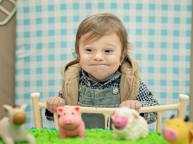 Aniversário de 1 Ano do Franco Tema Fazendinha na Festerê | Fotografia de Aniversário Infantil em Lajeado