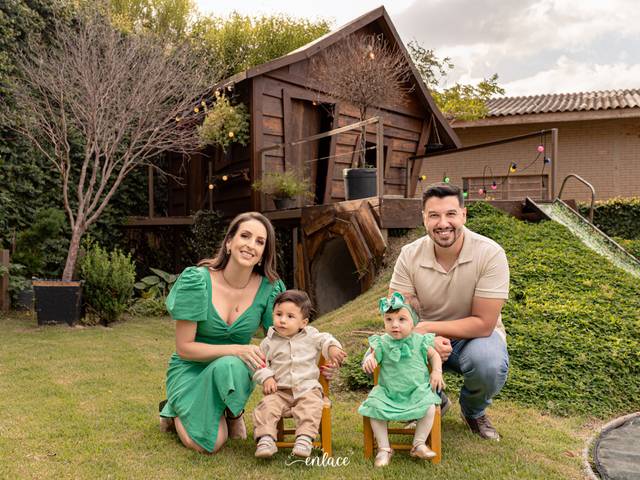 Aniversário de 1 Ano dos manos Joaquim e Heloísa na Casa Torta | Fotografia Infantil em Lajeado