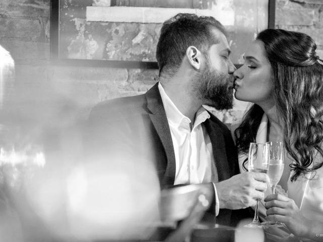 Fotografia de casamento de Fotografia de Casamento Campinas - Duo Bruschetteria - Bianca e Gustavo