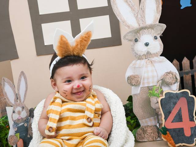 Acompanhamento Mensal de Matheus 4 meses