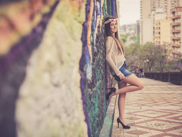 ensaio fotográfico de ensaio fotográfico da Vitória