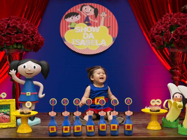 festas infantil de 1° ANINHO ISABELA