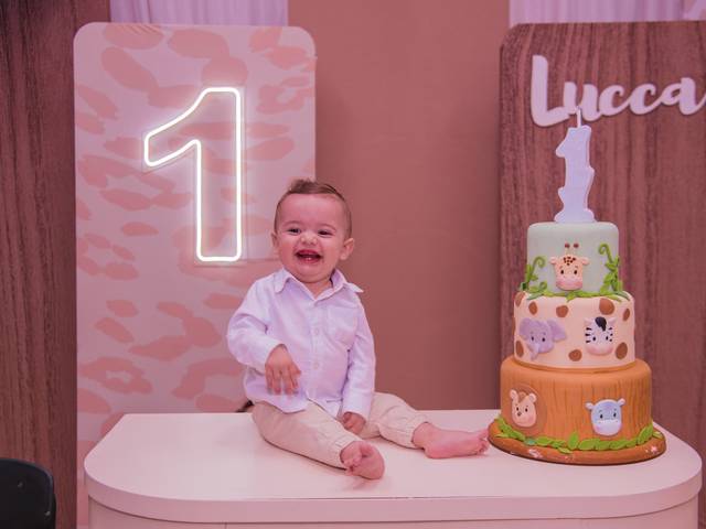 festas infantil de 1 aninho do Lucca