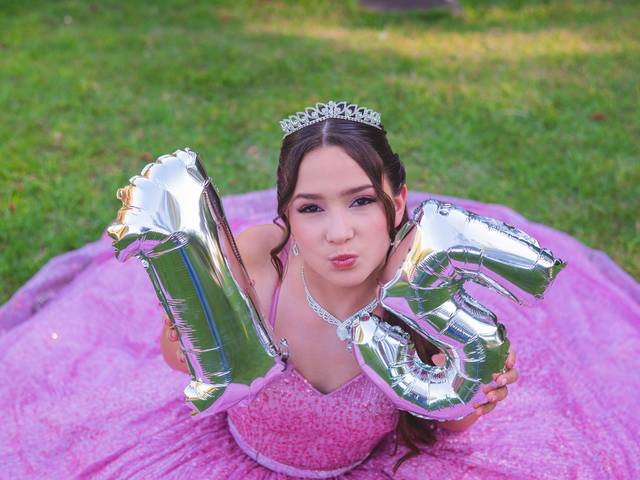 ensaio fotográfico de Ensaio de 15 anos Maria Luiza