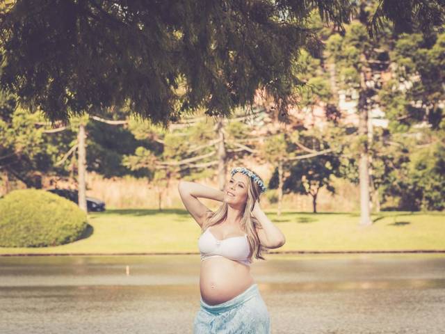 ensaio fotográfico de Ensaio de gestante Tânia