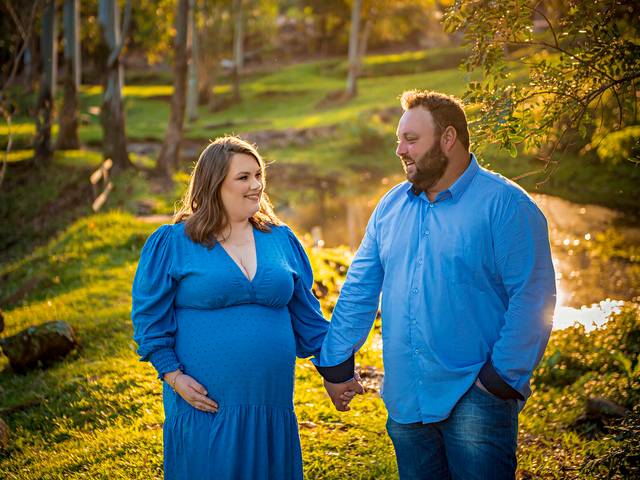 Gestante de Julia e Maiquel - Esperando Pedro