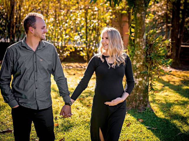 Gestante de Carine e Tiagoi