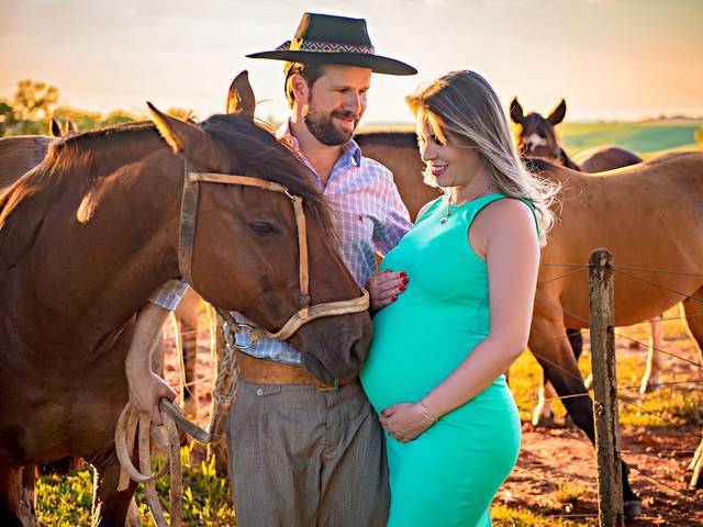 Gestante de Diesse e Marcos - Esperando Alice