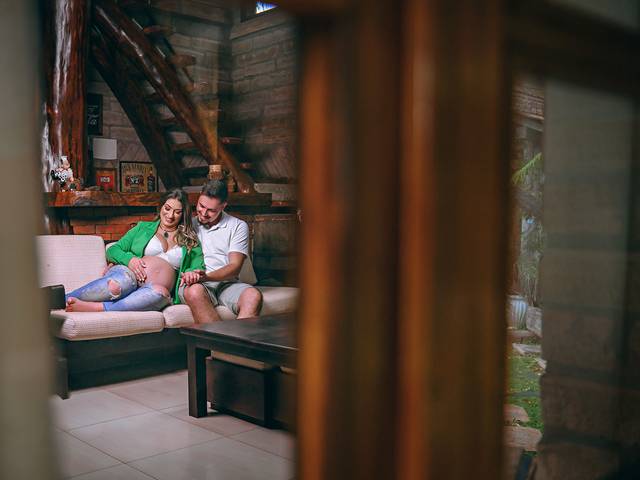 Gestante de Márcia e Roberto Esperando Natália