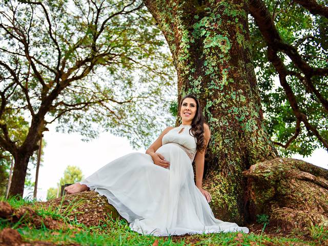 Gestante de Talita Borba