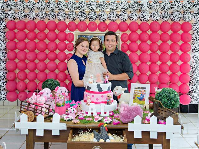 Aniversários de 2° Aninho - Ana Luiza