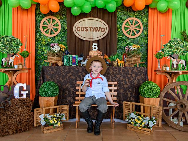 Aniversários de 5 Anos do Gustavo