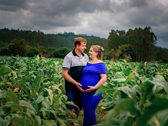 Gestante de Solange - À espera da Aurora