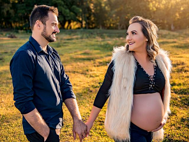 Gestante de Josi e Leandro - Esperando Maria Olívia