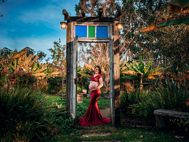 Gestante de Mari e Geniarde - Esperando Marina