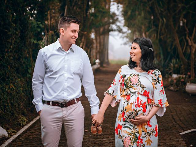 Gestante de Luana e Régis - Esperando Enzo