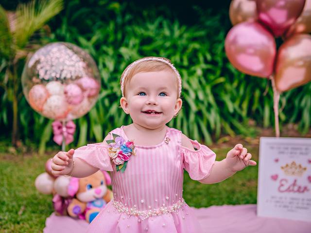 Crianças de Ensaio do 1º Aninho da Ester