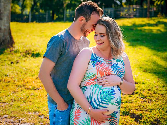 Gestante de Raquel e Daniel - Esperando Joaquim