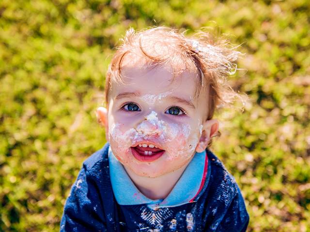 Crianças de Smash The Cake Augusto