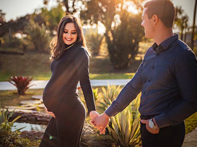 Gestante de Carol e Pablo - Esperando Joaquim