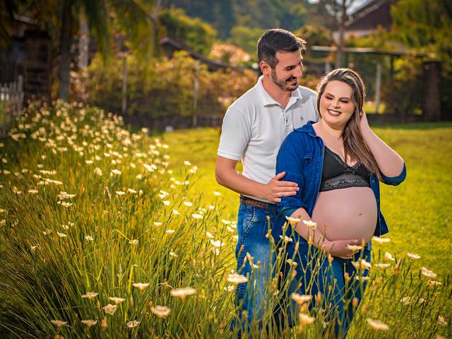 Gestante de Michele e Eduardo - Esperando Bernardo