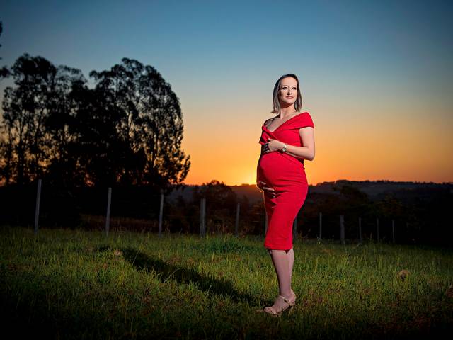 Gestante de Lisandra e Léo - Esperando Bruna