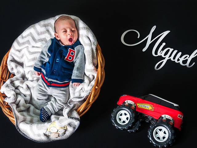 Crianças de 1º Mês do Miguel