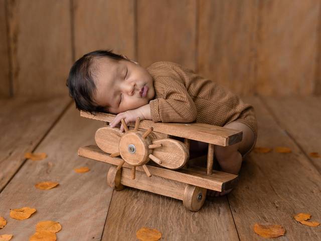 Newborn  de Ensaio Newborn do Davi