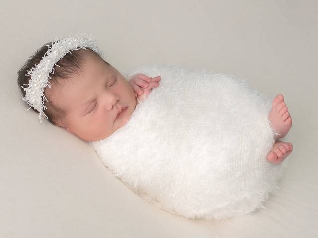 Newborn  de Ensaio Newborn da Hanna