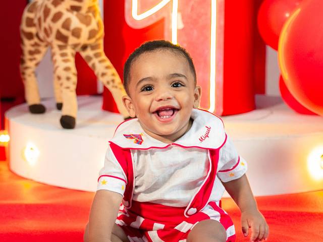 Aniversário Infantil de Aniversário do Miguel - 1 aninho