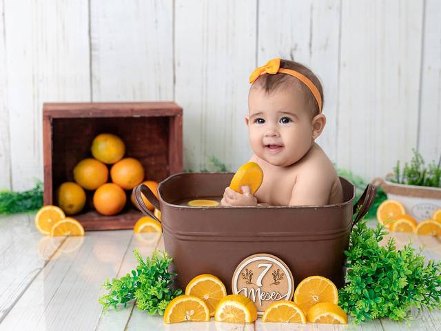 Acompanhamento Mensal Menina de Letícia - 7 meses