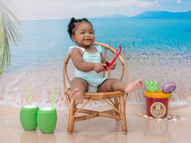 Acompanhamento Mensal Menina de Ísis - 8 meses