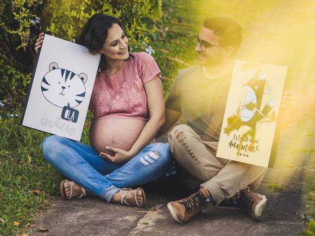 FAMÍLIAS de À espera do Inácio – Jordana & Marcel 