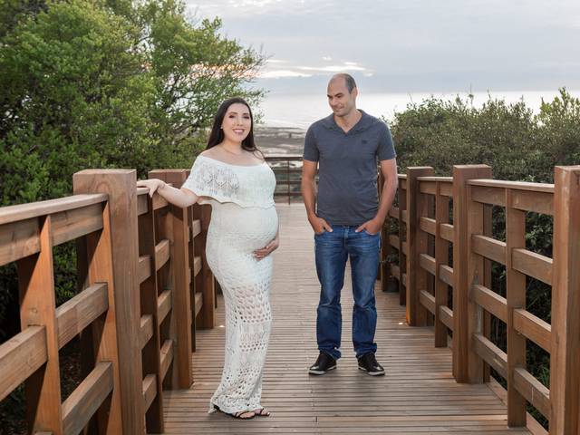 Gestante de Ensaio Gestante Espera da Ester