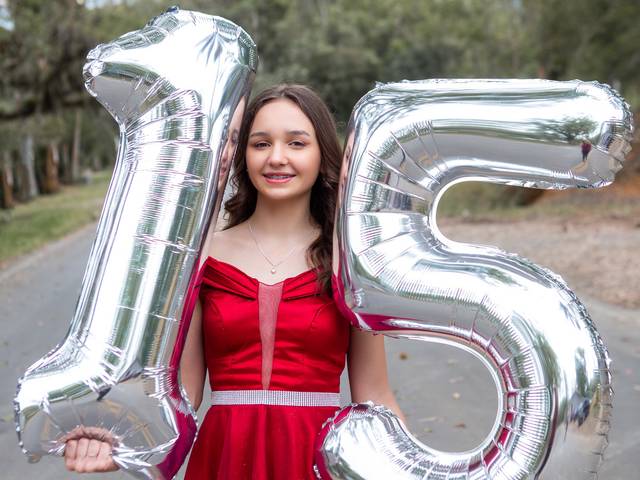 15 anos de  Ensaio de 15 da Leticia