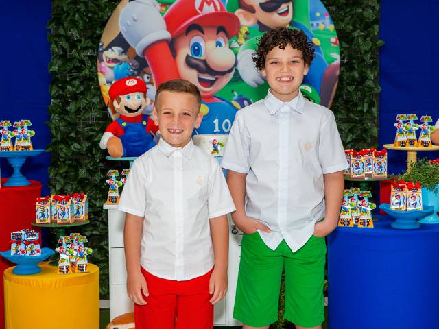 festa infantil de Festa de Aniversário de Vicente e Vinicius
