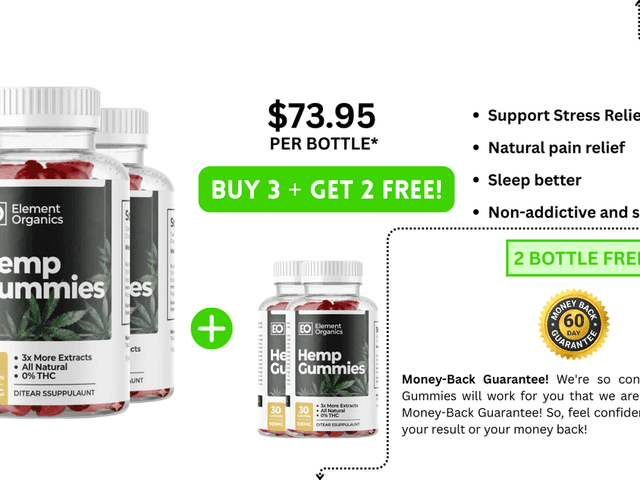 officiial of Element Organic Hemp Gummies for Circulation, Energy & Daily Wellness