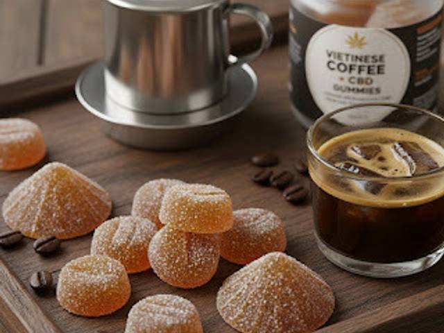 officiial of Vietnamese Coffee CBD Gummies to Support Energy Levels Without Anxiety