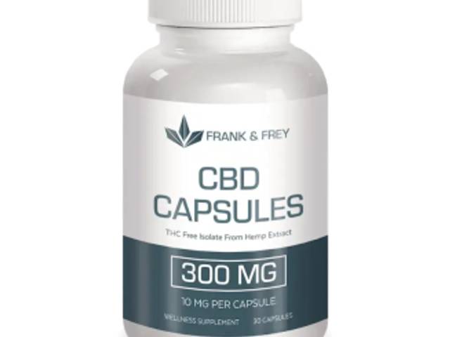 capsules of Frank & Frey CBD Capsules UK : Discover the Full Benefits of CBD for Enhanced Relaxation and Overall Wellness