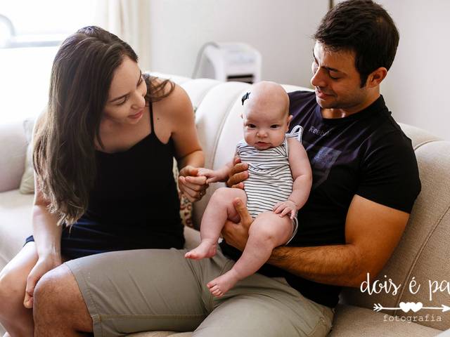 Família de Retratos de Família - Ozzy, Grazi e Maria