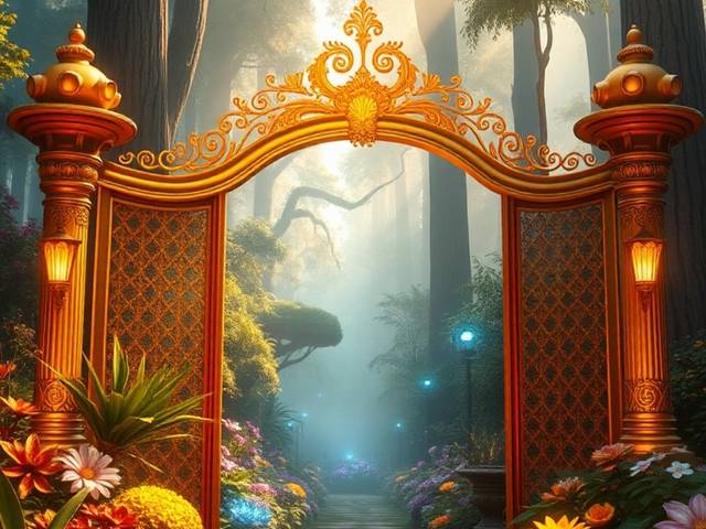 Jardim encantado de O Jardim dos Encantos Eternos