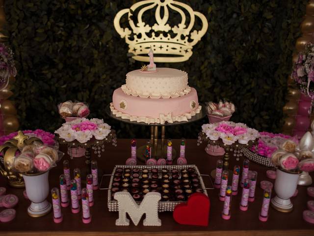 Aniversário de Aniversário Melissa - 1 ano