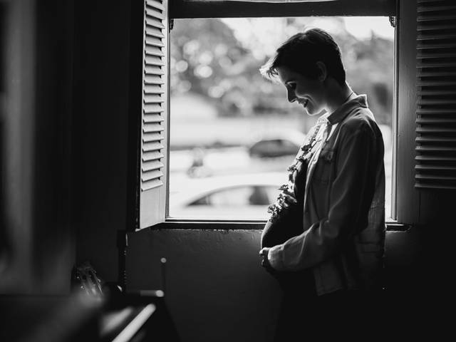 Gestante de À espera da Flora