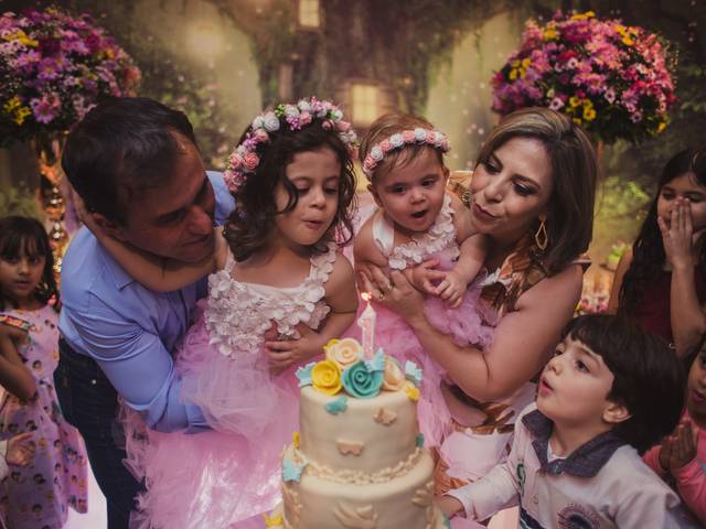 Aniversário de Aniversário 1 ano Luisa