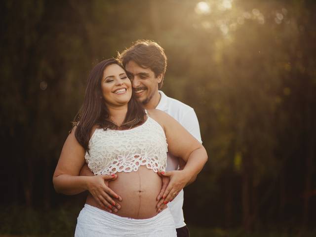 Gestante de Luciana e Pedro