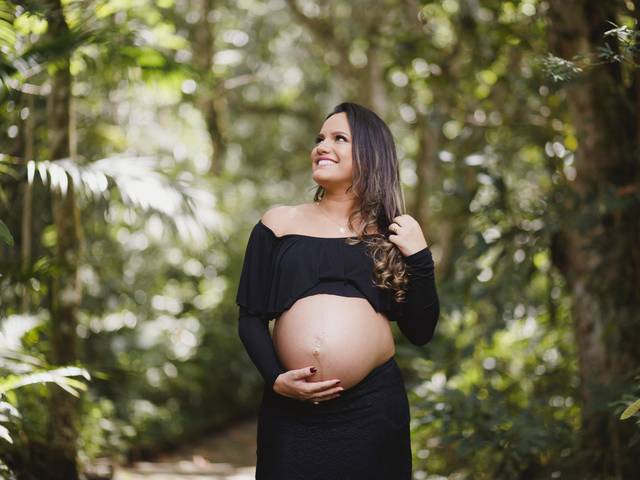 Gestante de Luiza Brandão